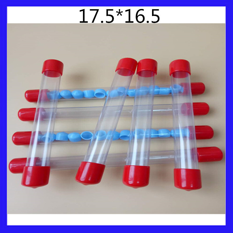 包装管盖厂家批发食品级PVC塑料管 各种画笔小配件包装管