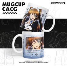 白色相簿2小木曾雪菜冬马和纱动漫同人周边300ml陶瓷水杯马克杯子
