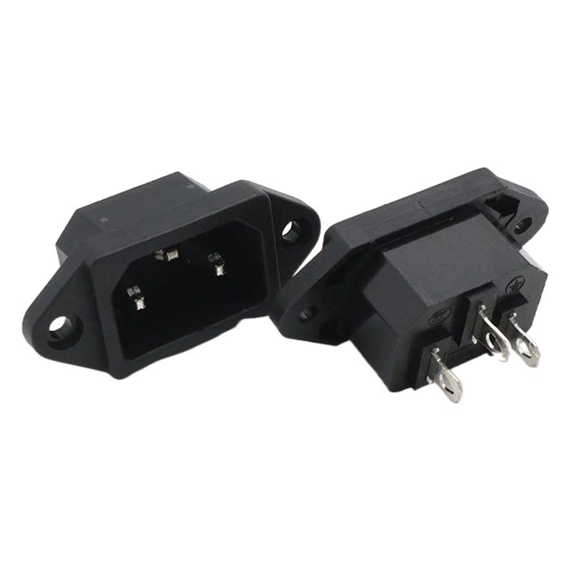 Розетка переменного тока AC-04 три ножки с отверстием для крепления ушей розетка переменного тока для Рисоварки