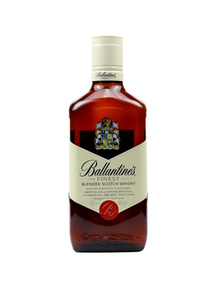 洋酒 百龄坛特醇苏格兰威士忌 BALLANTINE’S 英国原装进口 500ml