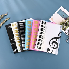 Guitar score book folder A4 information score folder staff folder piano score folder insert folder custom page student