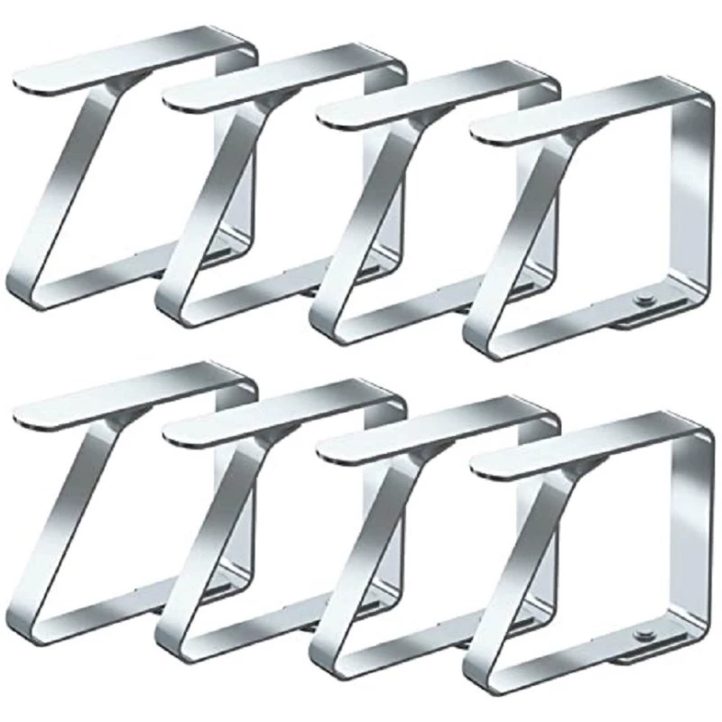 Скатерть из нержавеющей стали для внутреннего и наружного ветрозащитный зажим скатерти для пикника, партии, свадьбы