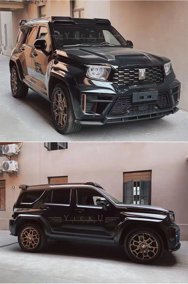 Suitable for Tank 700 Modification First Limited Edition Front Bumper Grille Rear Bumper Lip Wheel Eyebrow Dry Carbon Hood Tail Top Wing