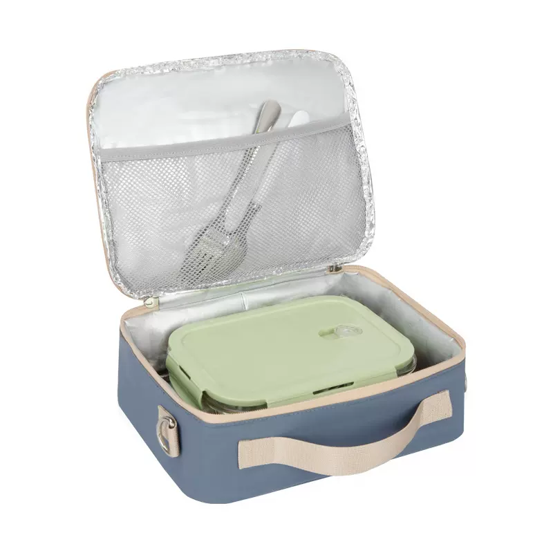 实力厂家定制便携野餐包手提便当袋学生上班族带饭饭盒午餐保温袋