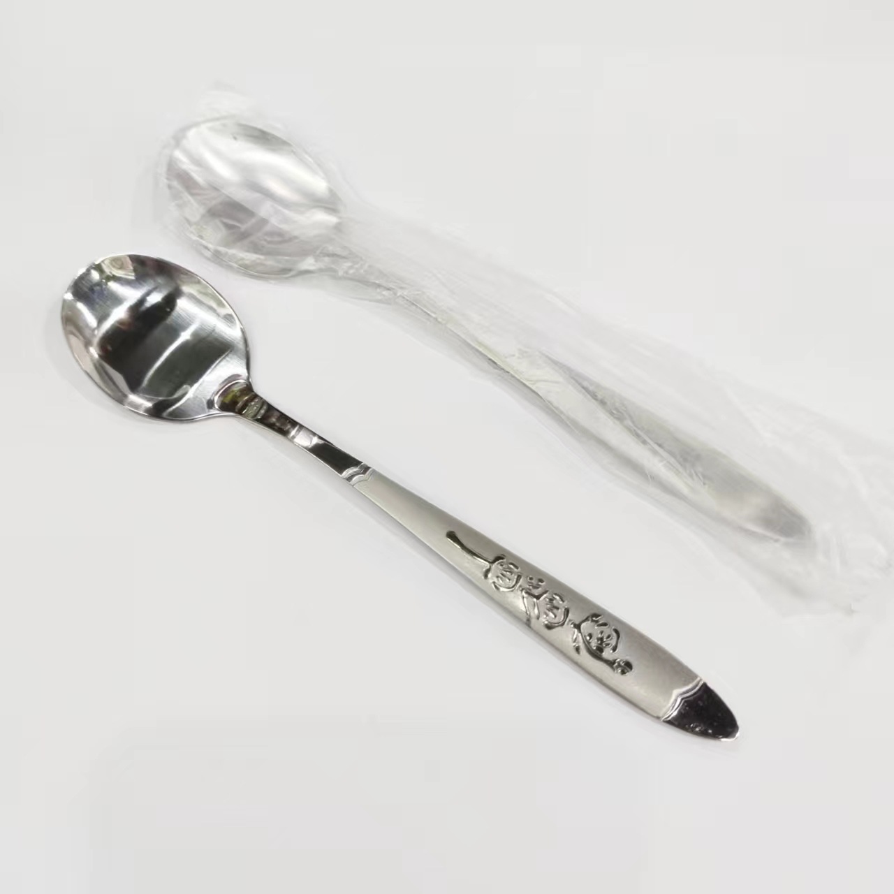 Poleret rustfrit stål kaffeske med rund og spids form_voghion.com