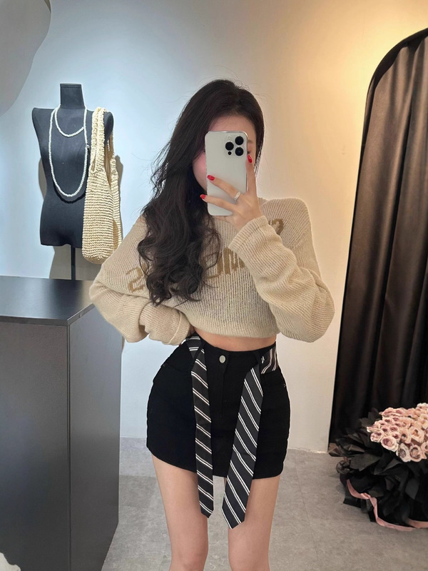 韩魅儿辣妹短裙潮女夏季新款浅色高腰显瘦修身a字包臀半身裙7023|undefined