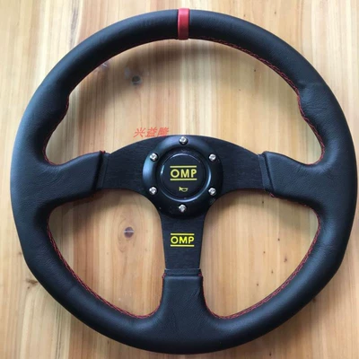 Other Car Modifications — Modified Steering Wheel Base - 13-14-inch-leather-red