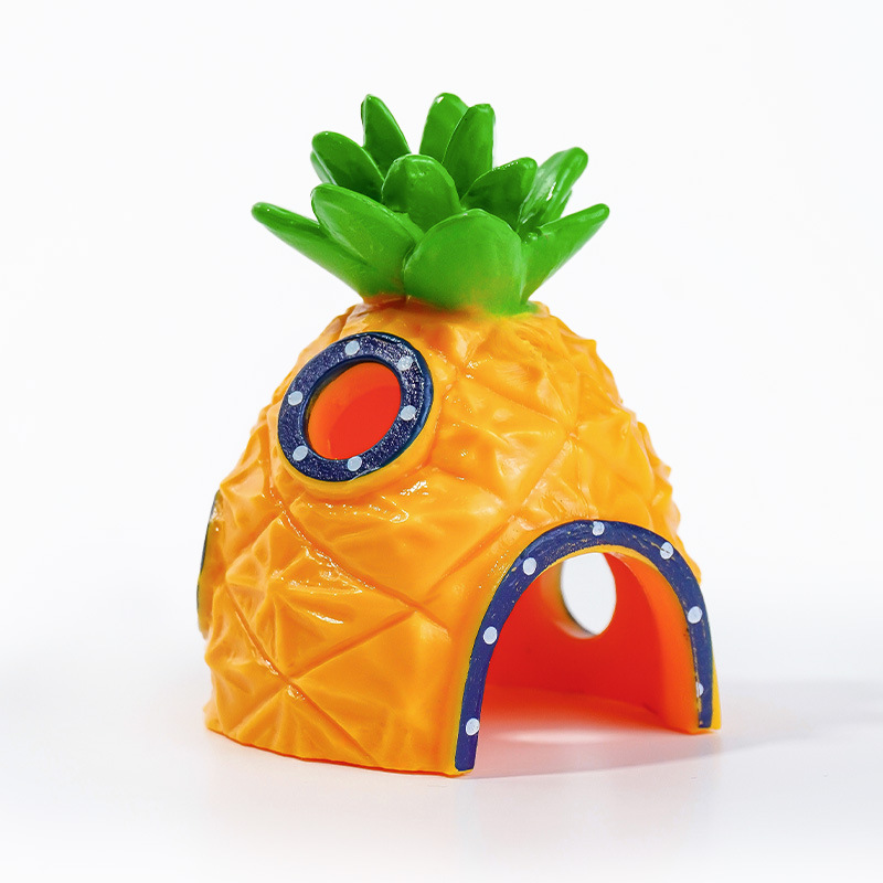 Casa de Hongos para Acuario de Resina y PVC Refugio para Peces Decorativo para Peceras
