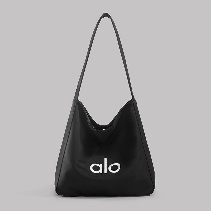 alo瑜伽包单肩手提包户外运动包托特包防水游泳包揉纹购物袋女包|undefined