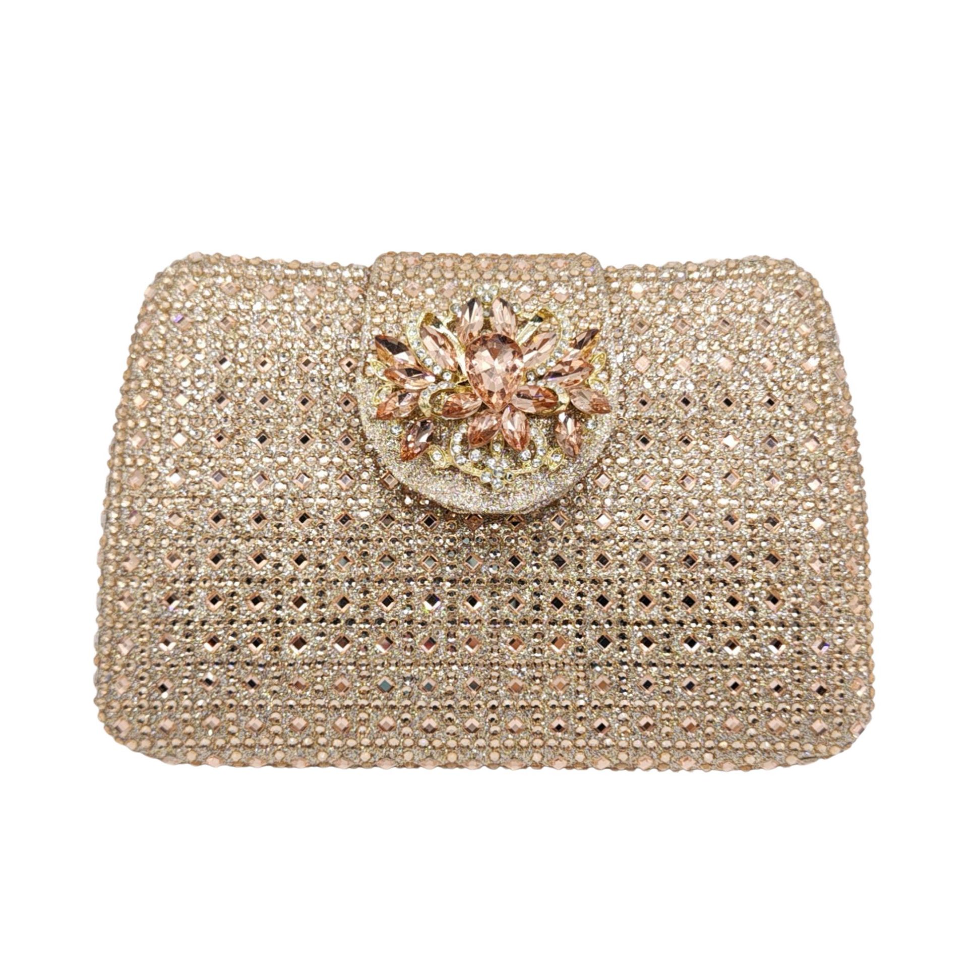 Estricta selección de Stone Clutch Bag nuevo paquete de banquete de diamantes estricto estricto paquete de banquete de diamantes