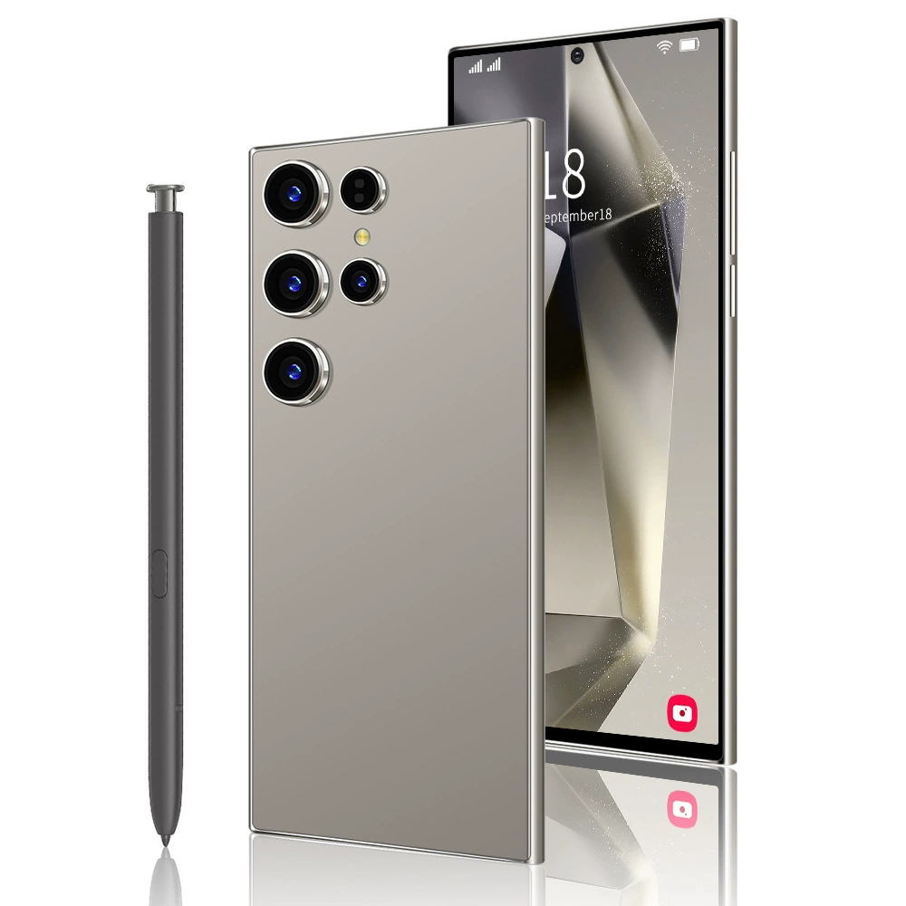Смартфон S24 Ultra, Android 16, память 16+1 ТБ, 7,3" экран, 8000 мА·ч