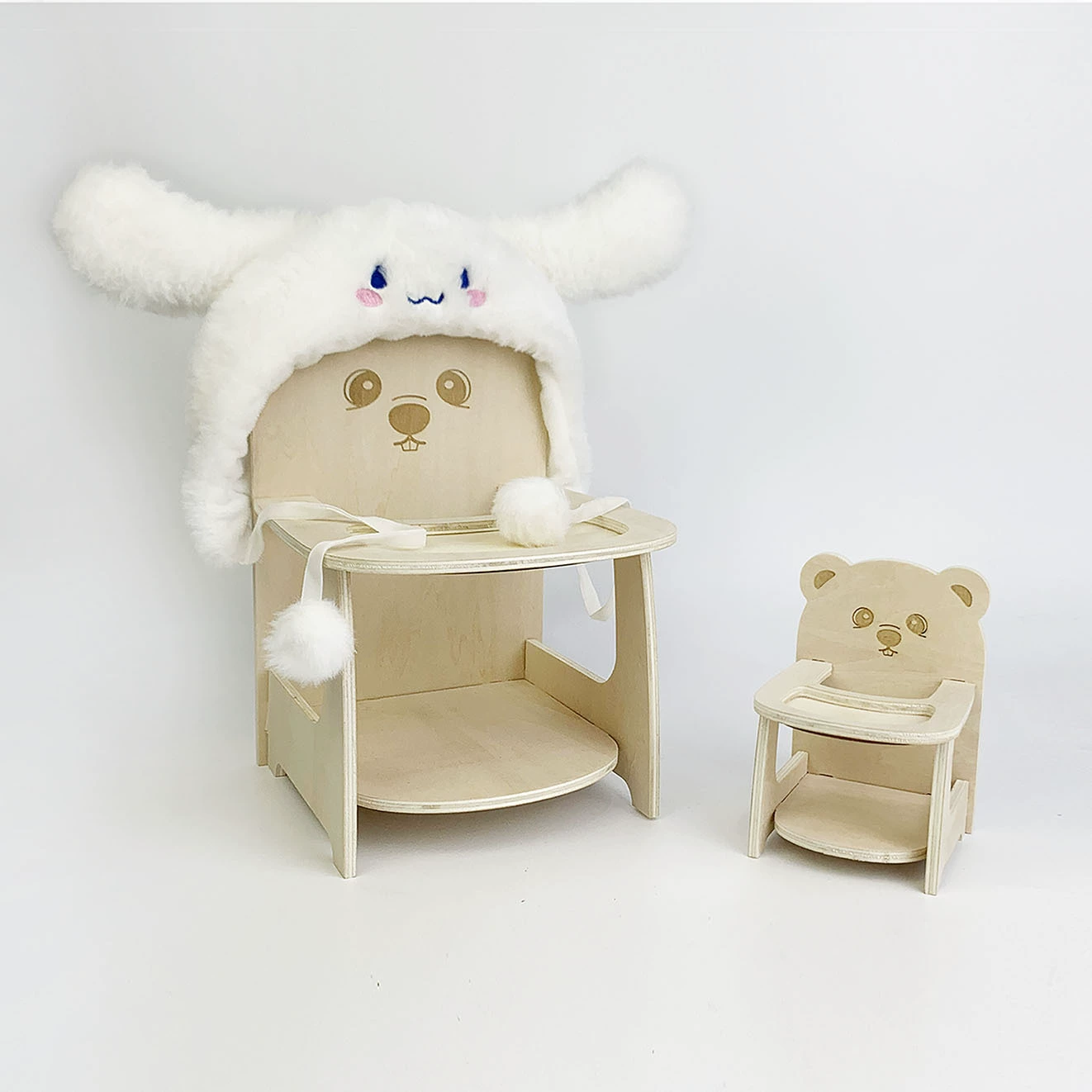 Домашнее животное хомяк обеденный стул Золотой медведь обеденный стул маленький обеденный стол закуска горшок игрушки украшения мышь детский стул