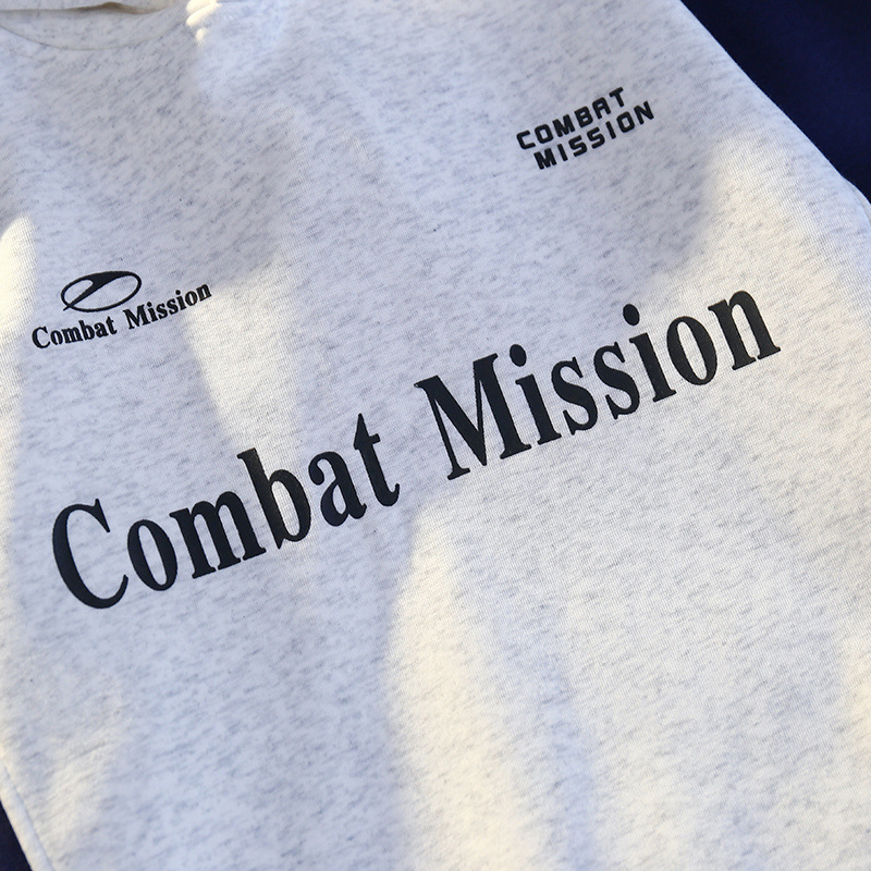 Felpa con cappuccio, manica raglan, stampata con lettere in stile americano, spessa e foderata in pile, patchwork, color-block, alla moda_voghion.com