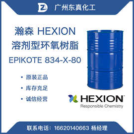 瀚森 溶剂型环氧树脂 HEXION EPIKOTE 834-X-80 二甲苯溶剂