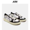 Black and white dirty shoes