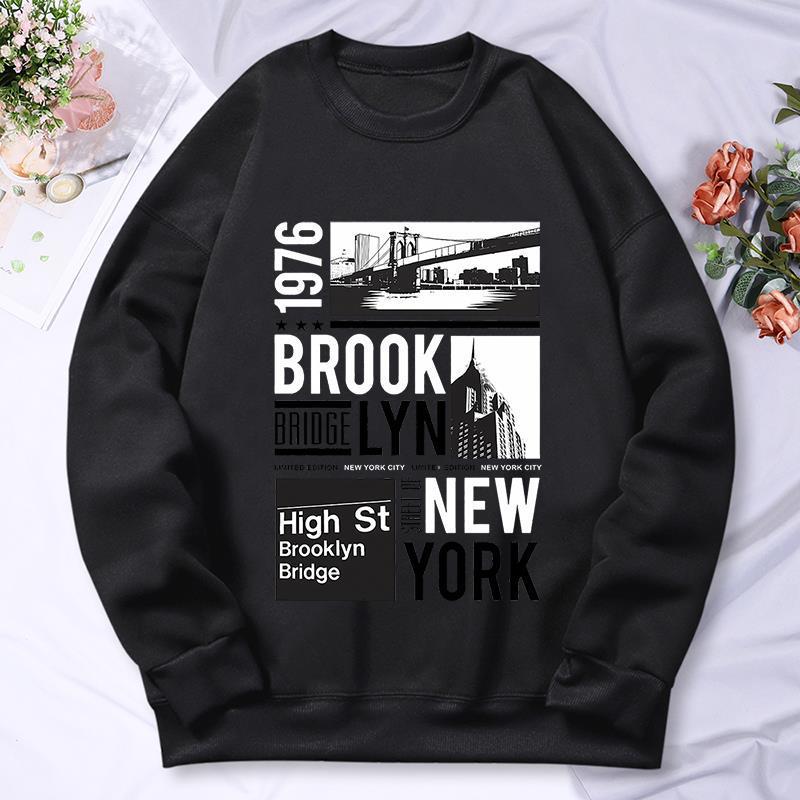 Motivated Funny Letter Print Hooded Women Simple Warm Autumn