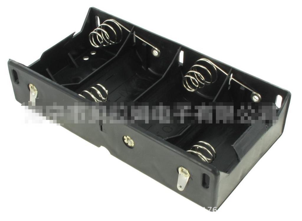 1号四节电池盒 4节1号并排电池盒 电池盒 一号四节电池盒