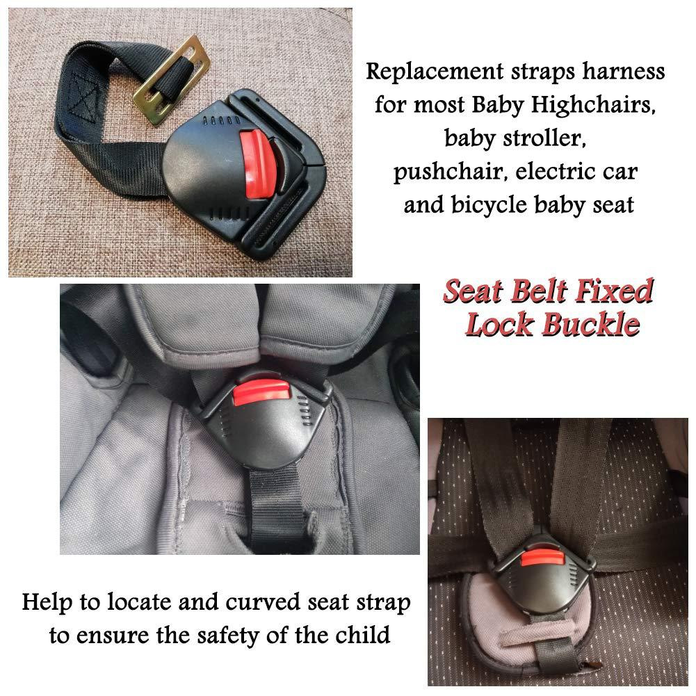 Car Child Safety Seat Seat Belt Five-Point Buckle Accessories Five-Point Connection Strap Basket Lock Buckle Wholesale
