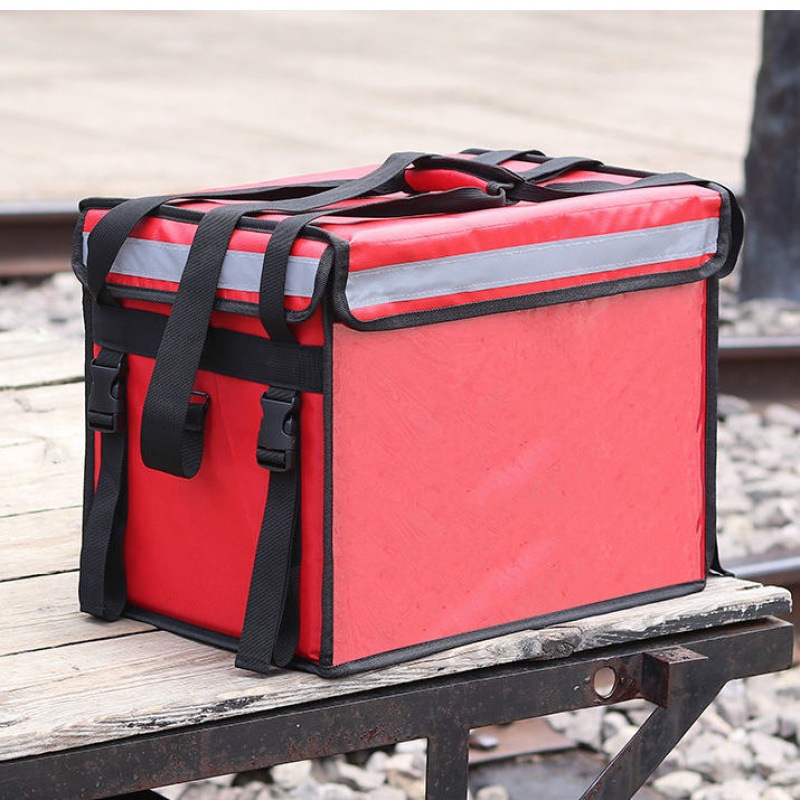 Caja de espuma para llevar caja Caja de aislamiento para llevar caja refrigerada caja de almacenamiento sin palabras caja de color equipo de jinete pierna corriendo crowdsourcing bolsa