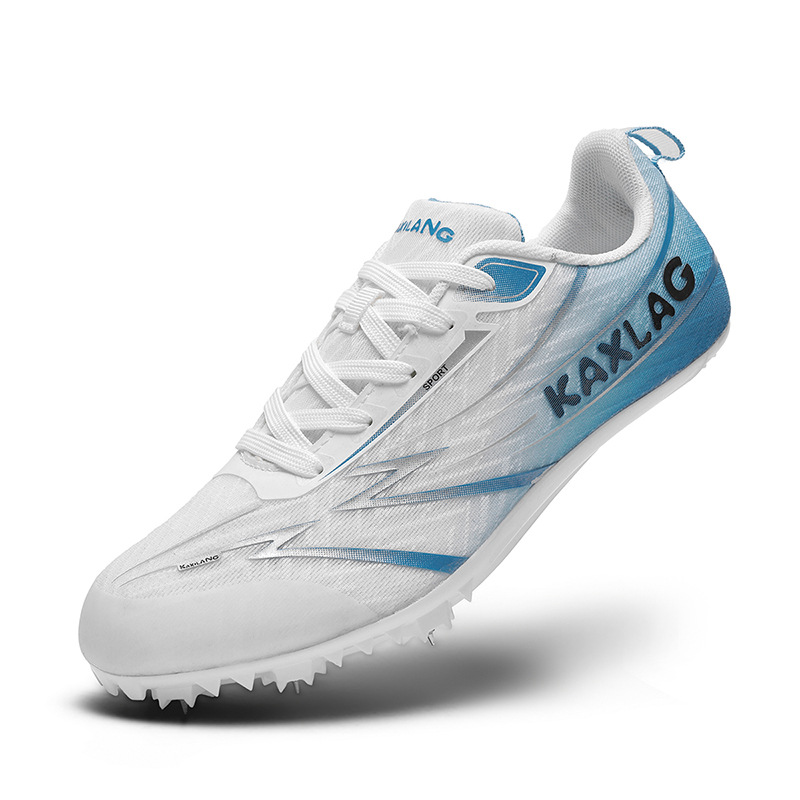 Zapatos de atletismo profesionales transfronterizos para estudiantes de prueba de escuela secundaria sprint de salto de longitud zapatos de carreras de entrenamiento transpirables ligeros zapatos deportivos mujeres
