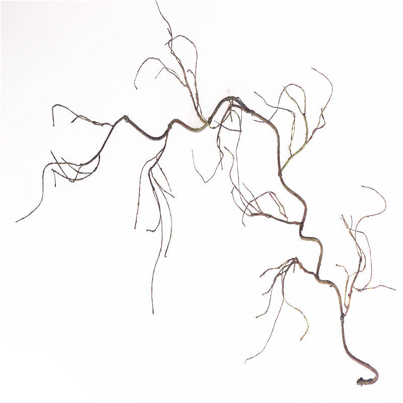 枯藤藤条树藤装饰树叶树枝干室内藤蔓假植物绿植壁挂森系花藤