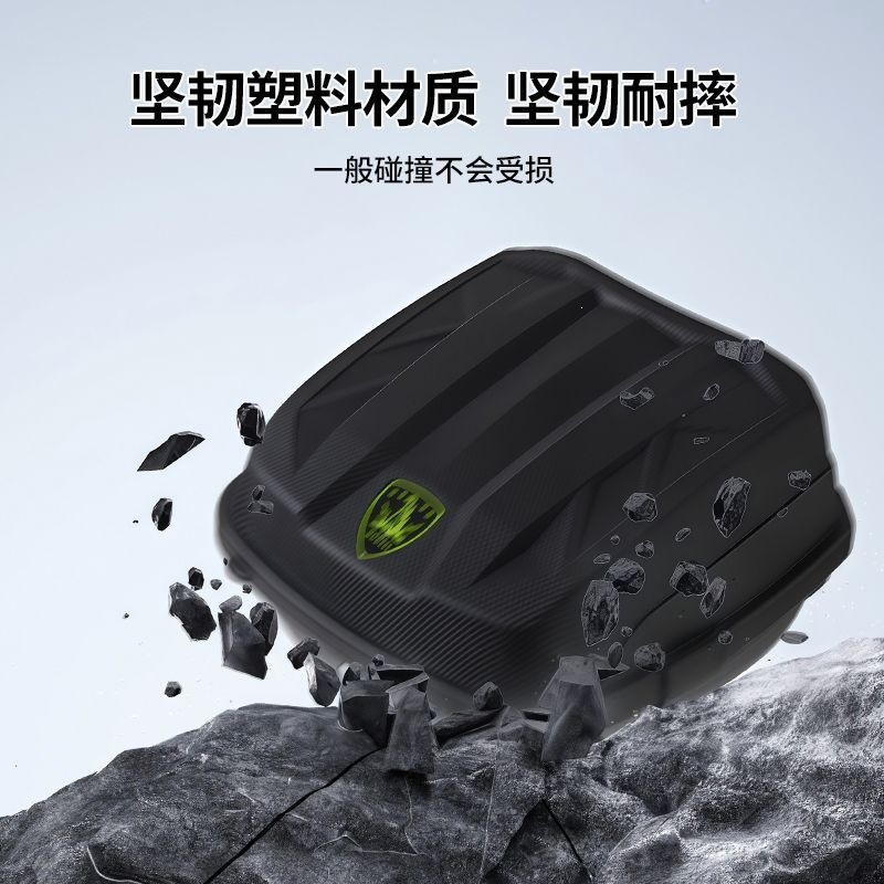 Electric vehicle trunk, motorcycle tail box, scooter tool box, universal rear trunk for electric motorcycles, battery vehicle storage box