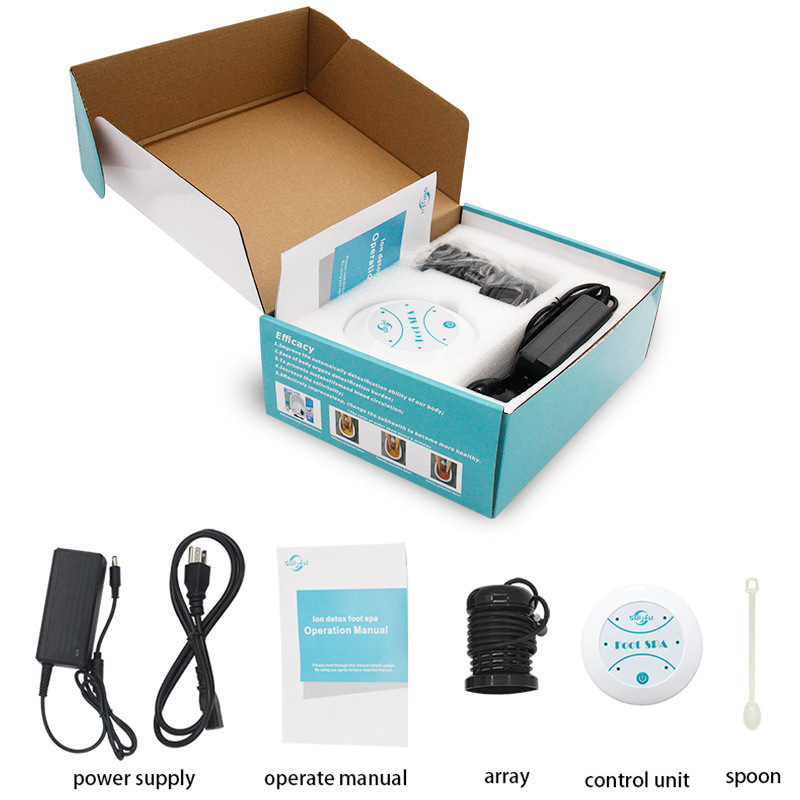 Cross-border exclusive product for Amazon: FOOT SPA mini foot massager, convenient round ion foot bath device Cross-border exclusive product for Amazon: FOOT SPA mini foot massager, convenient round ion foot bath device