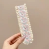2# pink floral - about 34*5cm