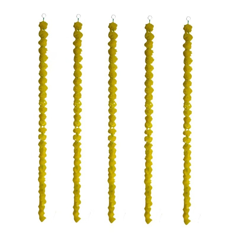 Decoración de bodas india, caléndula, flor, ayuno de Halloween, corona de adoración, festival de muertos de México, Diwali