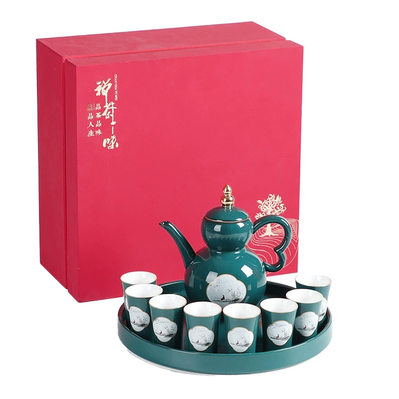 Ceramic set, high-end wine dispenser for home use, Birthday gift