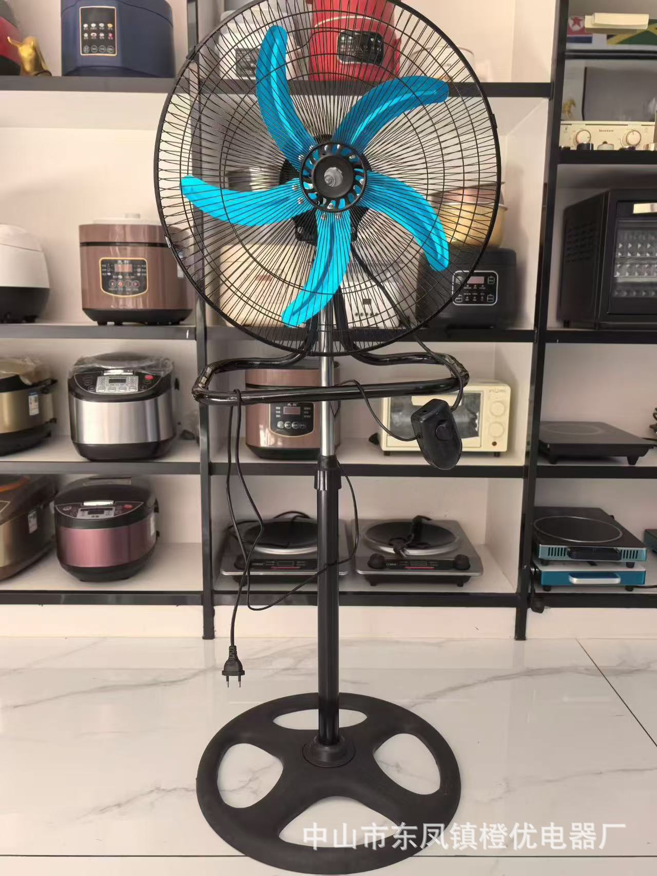 Exportación transfronteriza de ventilador eléctrico de 18 pulgadas ventilador de piso doméstico ventilador eléctrico de cabeza grande ventilador mayorista ventilador de mesa