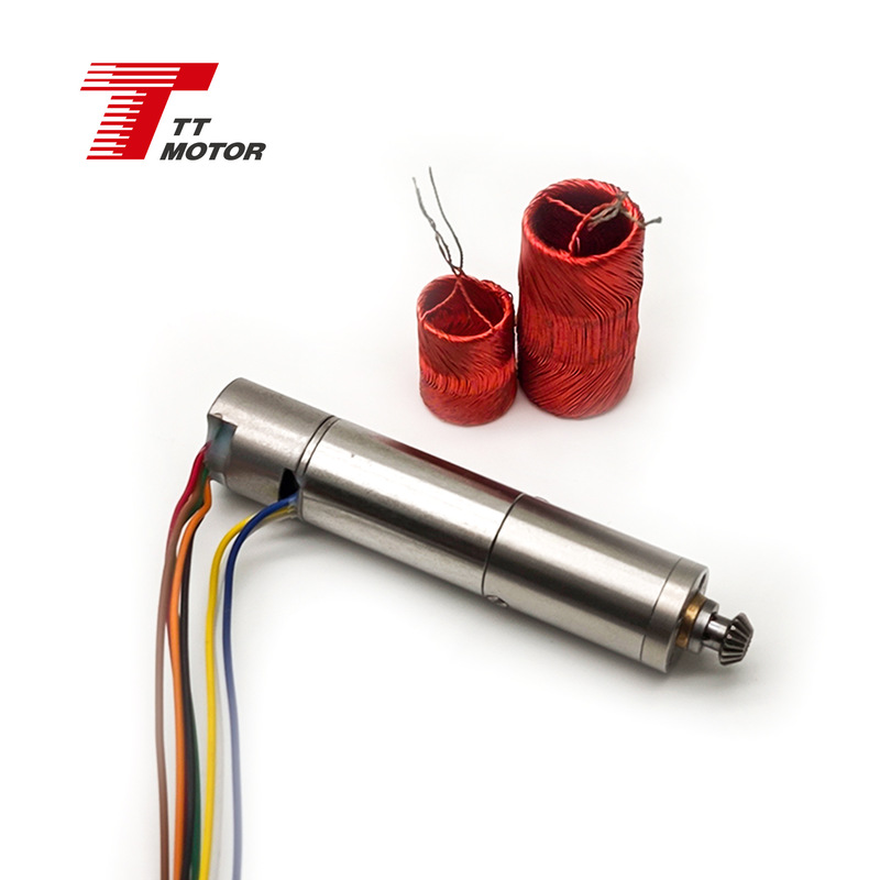 Coreless Brushless Planetary Gear Reduction Motor with Bevel Gear Encoder 10mm Brushless Coreless Motor