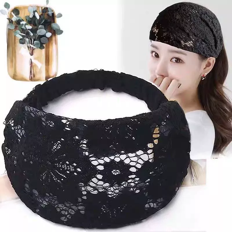 Трансграничные новые седые волосы летние кружевные тонкие чехлы для волос