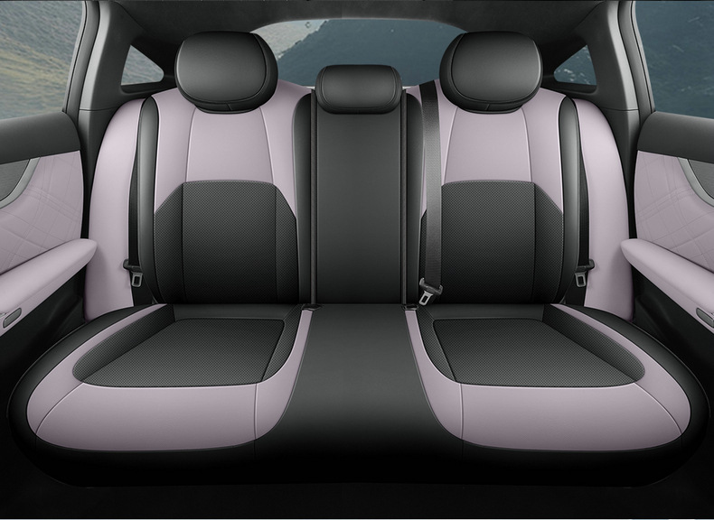 2024 Changan Qiyuan A07 Special Car Seat Cover All-inclusive Interior Modification Cushion Purple Interior Decoration Cushion