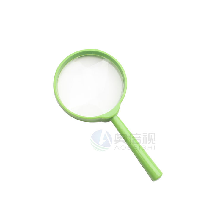 60mm儿童放大镜手持式促销礼品便携式老人阅读非亚克力塑料放大镜