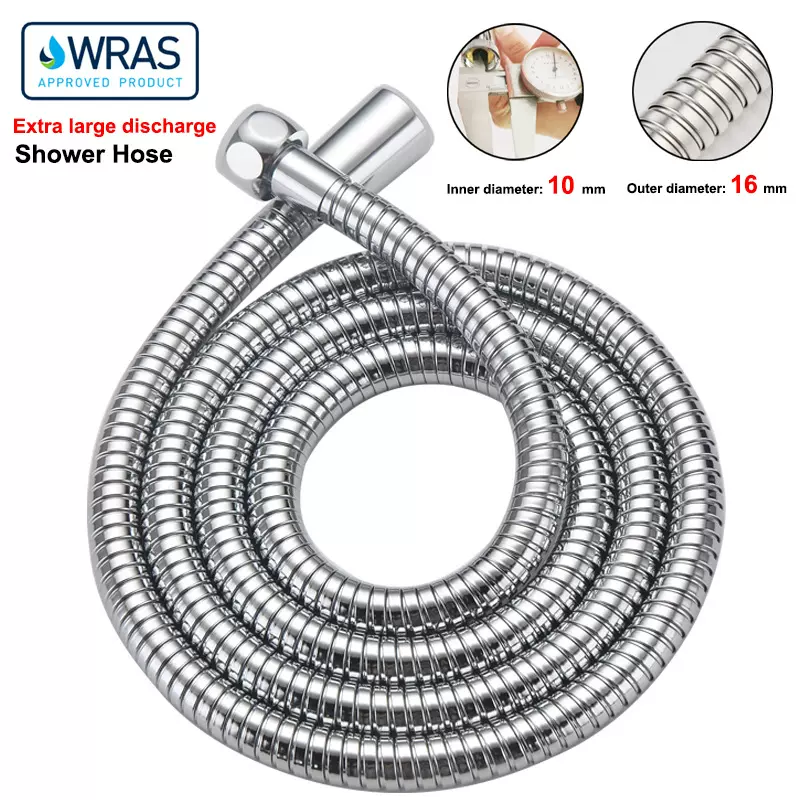 大流量花洒软管不锈钢增压大口径水管防爆防漏浴室洗浴喷头连接管