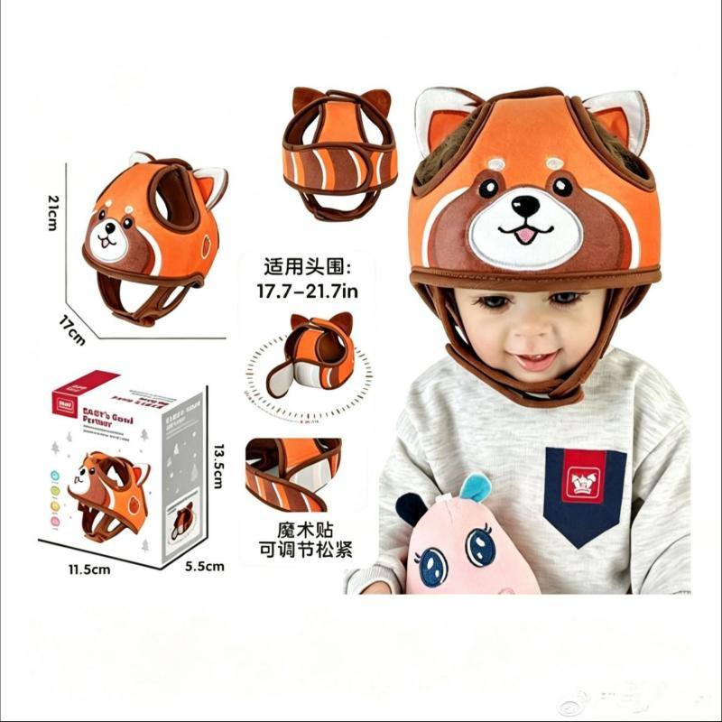 Baby Walking Anti-Fall Hat, Baby Safety Protective Hat for Learning to Walk and Crawl, Infant Anti-Fall and Anti-Collision Safety Protective Hat