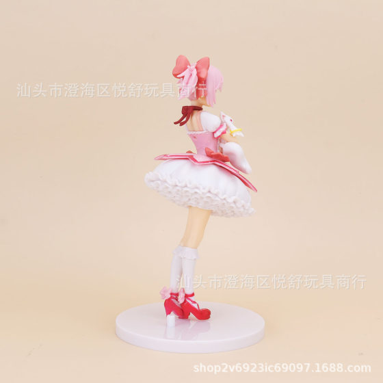 18CM Deer Mu Yuan Xiang Beautiful Woman Two-dimensional Sega Magic Beautiful Girl Small Yuan Witch Anime Desktop Ornaments Handmade