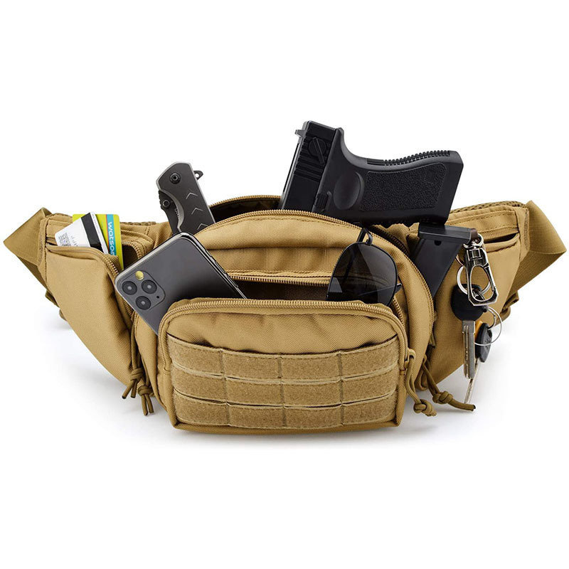 Nieuwe multifunctionele tactische heuptas, opbergtas voor buitenritten, draagbare onzichtbare heuptas voor geweer en accessoires_voghion.com