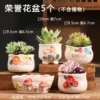 5 honor flower pots