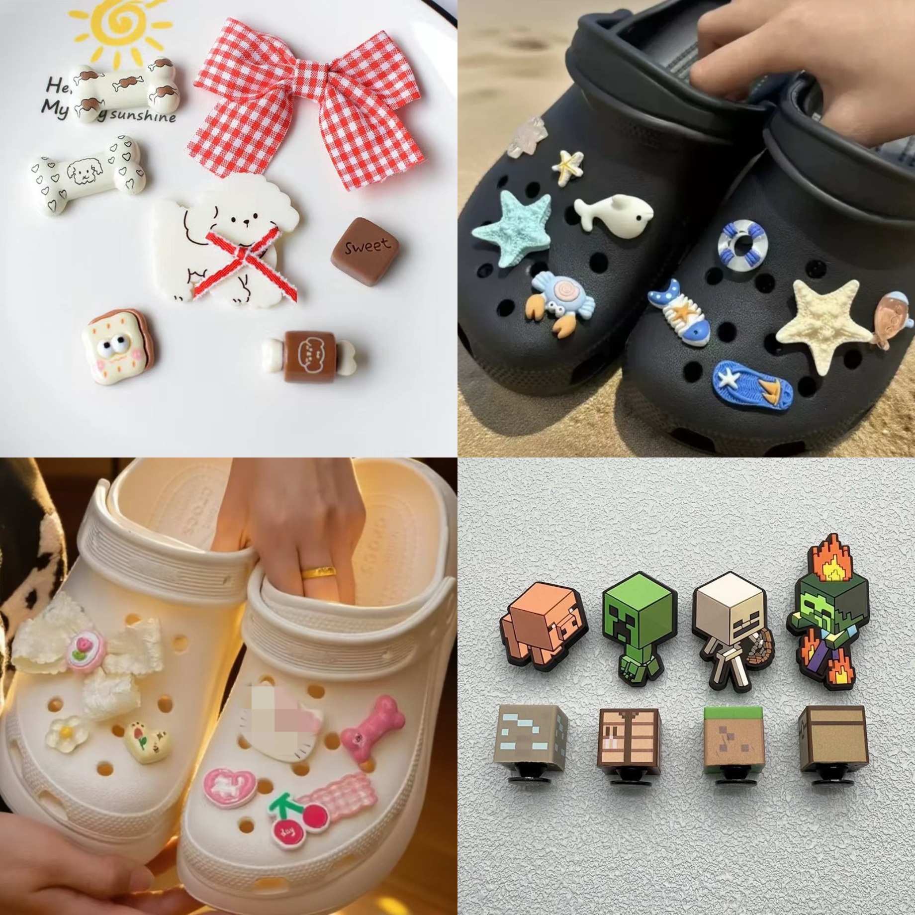 跨境洞洞鞋配饰洞洞鞋鞋花可爱KT立体配饰鞋扣卡通配件KT猫diy