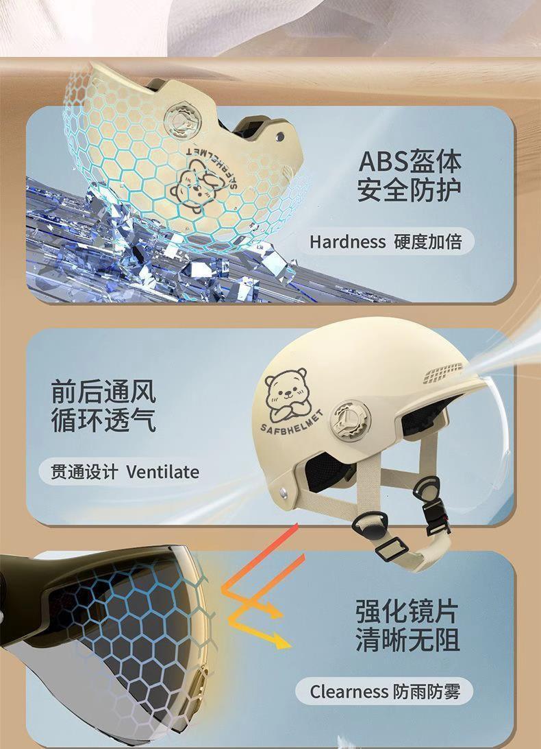 3C Certified Electric Motorcycle Helmet
