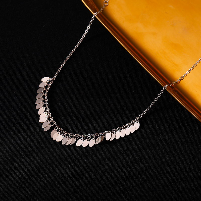 925 pulseras de plata esterlina mujeres dulces y frescas pie de hoja personalidad creativa Mori estudiantes joyerías coreanas tendencia amiga