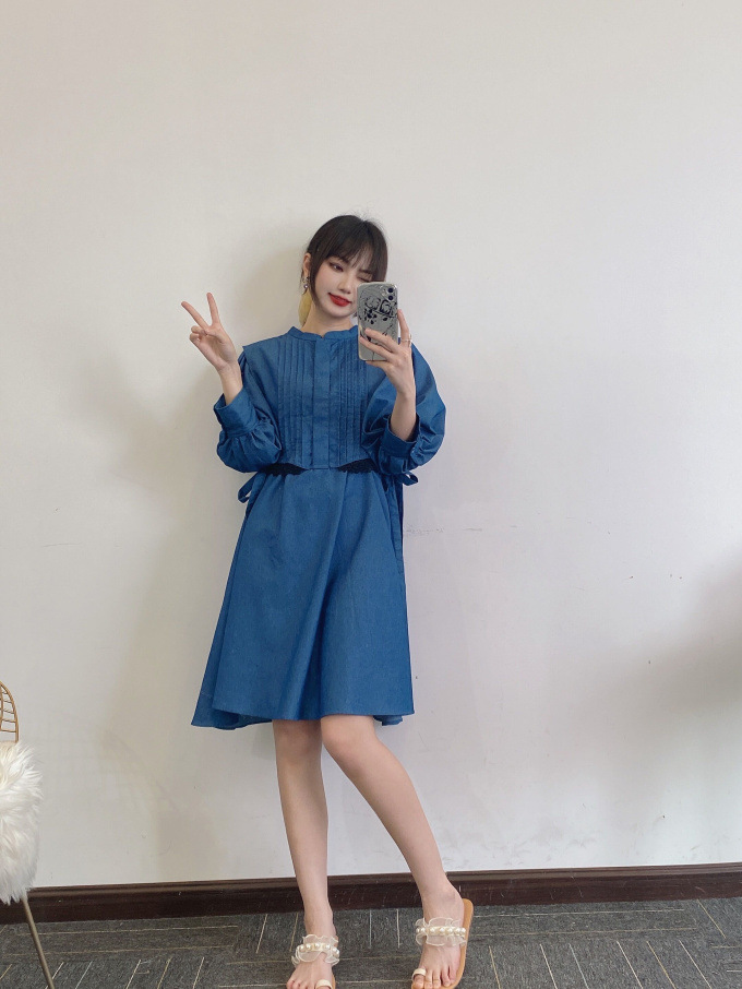 A1443 1730K VÁY ĐẦM LIỀN THÂN NỮ GUATDZI MÙA HÈ HỌA TIẾT HOA THỜI TRANG NỮ VẢI BÔNG G05 SẢN PHẨM MỚI