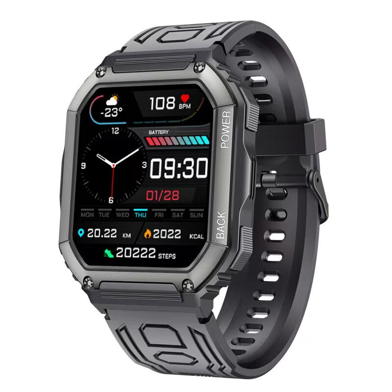 New KR06 smart watch Bluetooth call music play Heart rate blood pressure outdoor sports three-proof IP67 waterproof New KR06 smart watch Bluetooth call music play Heart rate blood pressure outdoor sports three-proof IP67 waterproof