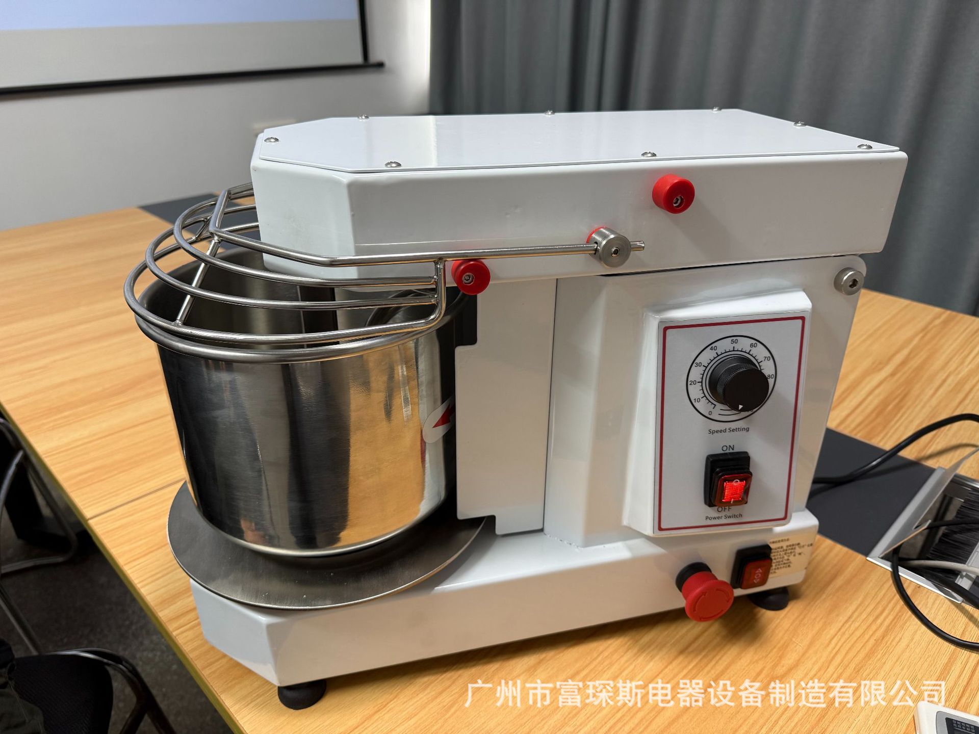 富琛斯自动升降抬头款5L7L10L和面机小型可拆卸面桶可调速和面机