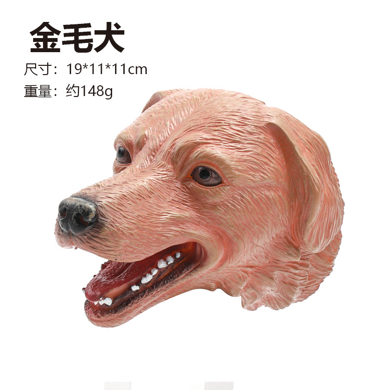 Dinosaurio garra de dinosaurio guantes de muñecas de goma blanda triceratosaurio tiranosaurio simulación animal modelo de juguete para niños