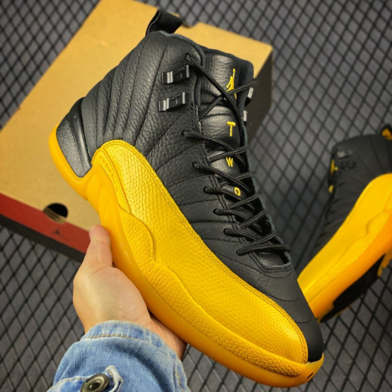 Putian Jordan Aj12 Generation High-Top Real Carbon Air Cushion Basketball Shoes World Cup Easter Wear-Resistant Elastic Men's Shoes New Style Putian Jordan Aj12 Generation High-Top Real Carbon Air Cushion Basketball Shoes World Cup Easter Wear-Resistant Elastic Men's Shoes New Style