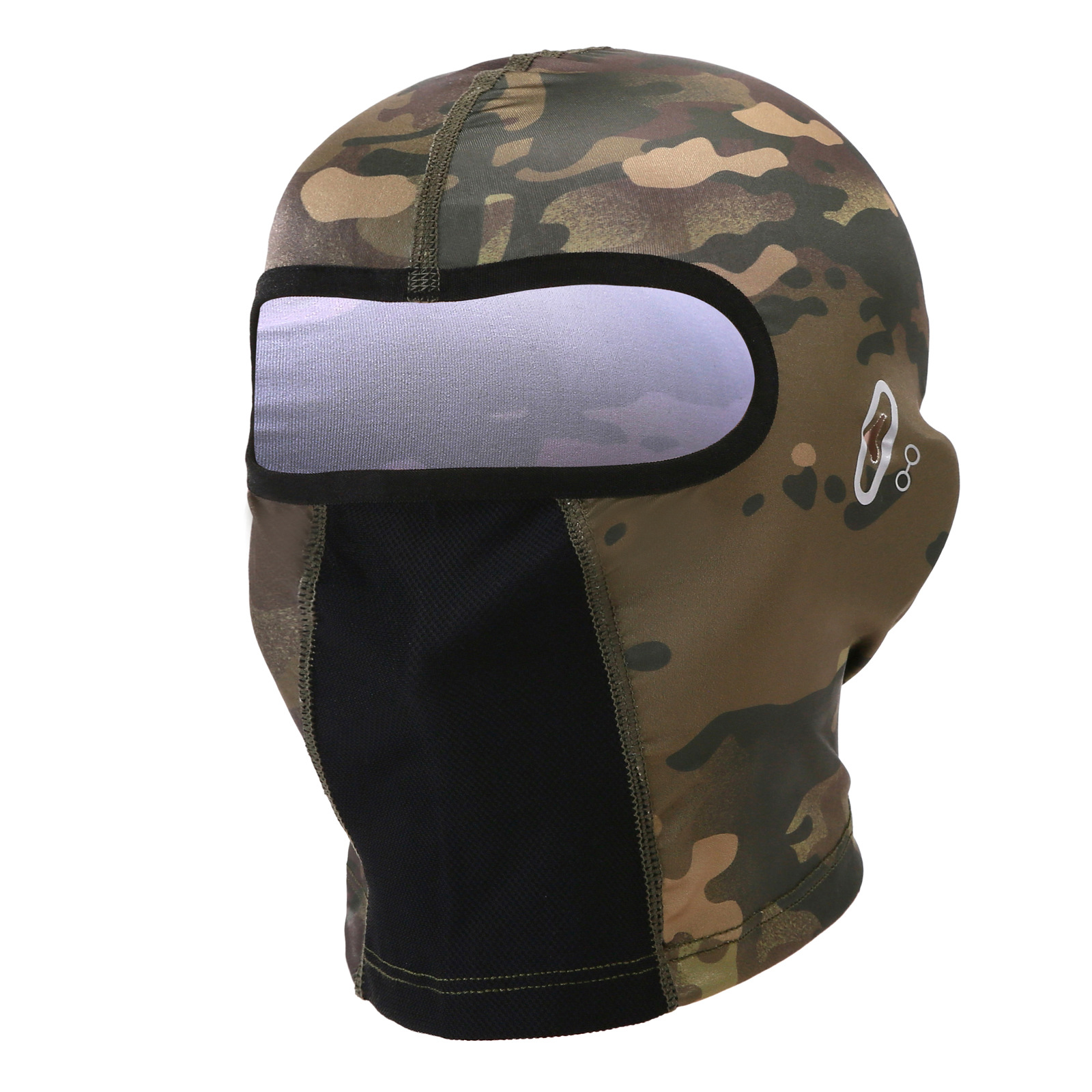 Nueva máscara solar de motocicleta transfronteriza, casco de hielo de cara completa, máscara de protección contra los rayos ultravioleta