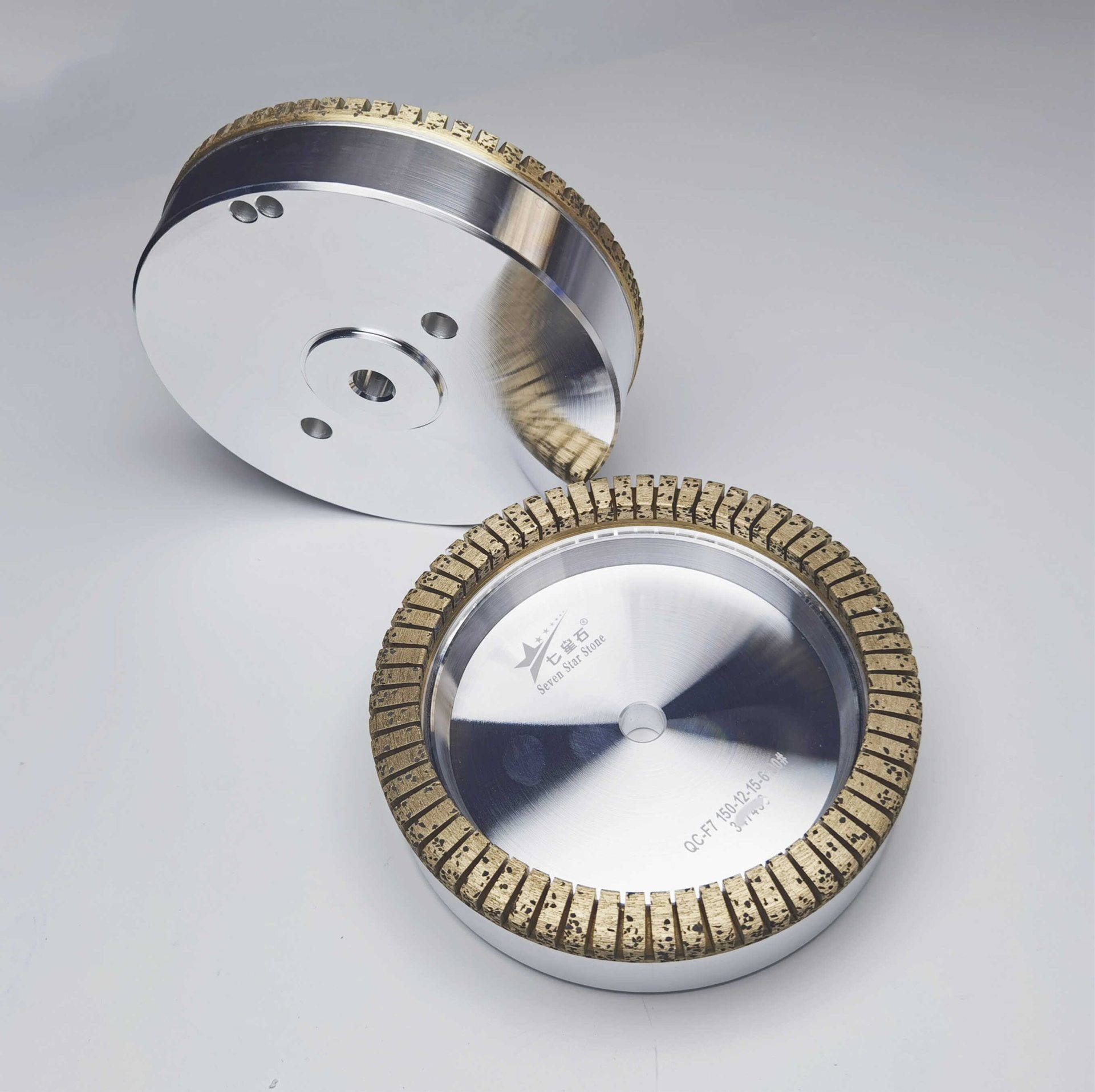 七星石金刚轮玻璃磨边机高力威金玻汉玻盈钢俐锋等双边机配件